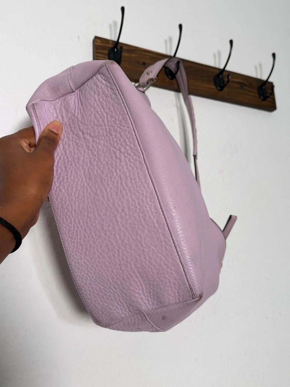Vintage Coach Sarah Hobo Bag F13094 Leather Shoulder Purse Y2k Lavender